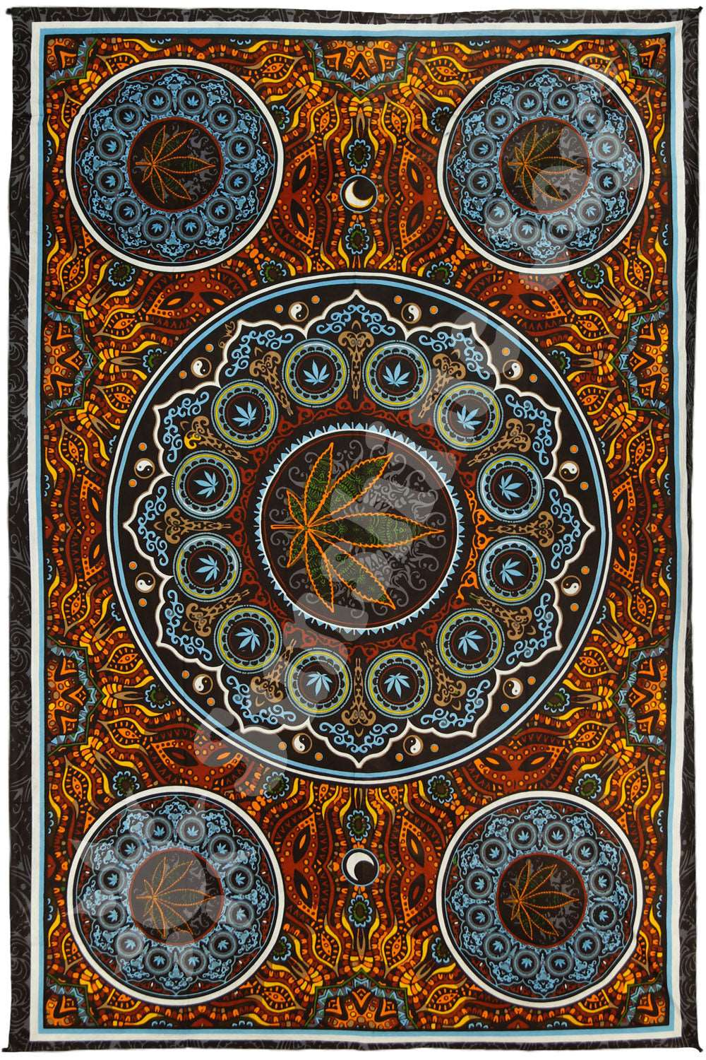 3D Magic Leaf Tapestry - HalfMoonMusic