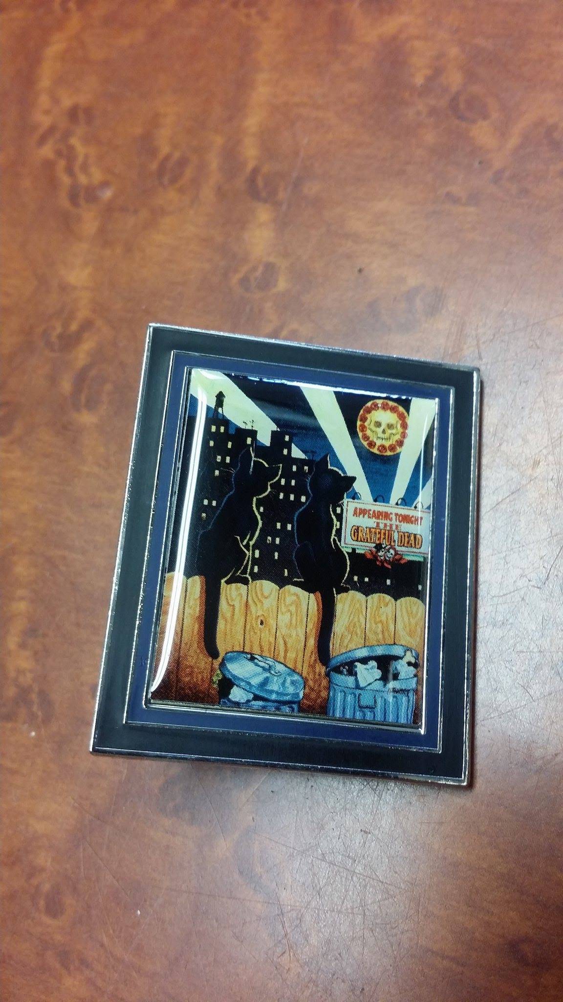 Appearing Tonight Grateful Dead Hat Pin - HalfMoonMusic