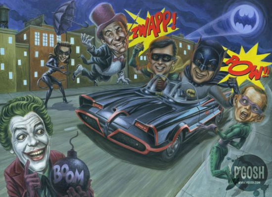 P'gosh Gone Batty 1986 Print