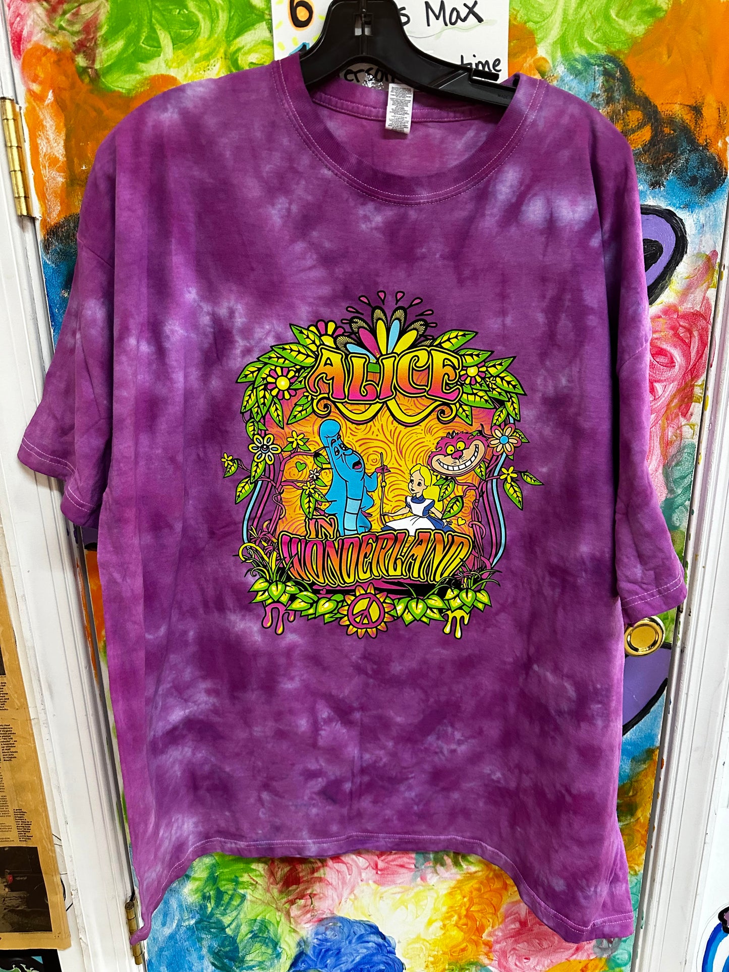 Men's Alice in Wonderland Drink Me Tie-Dye T-Shirt