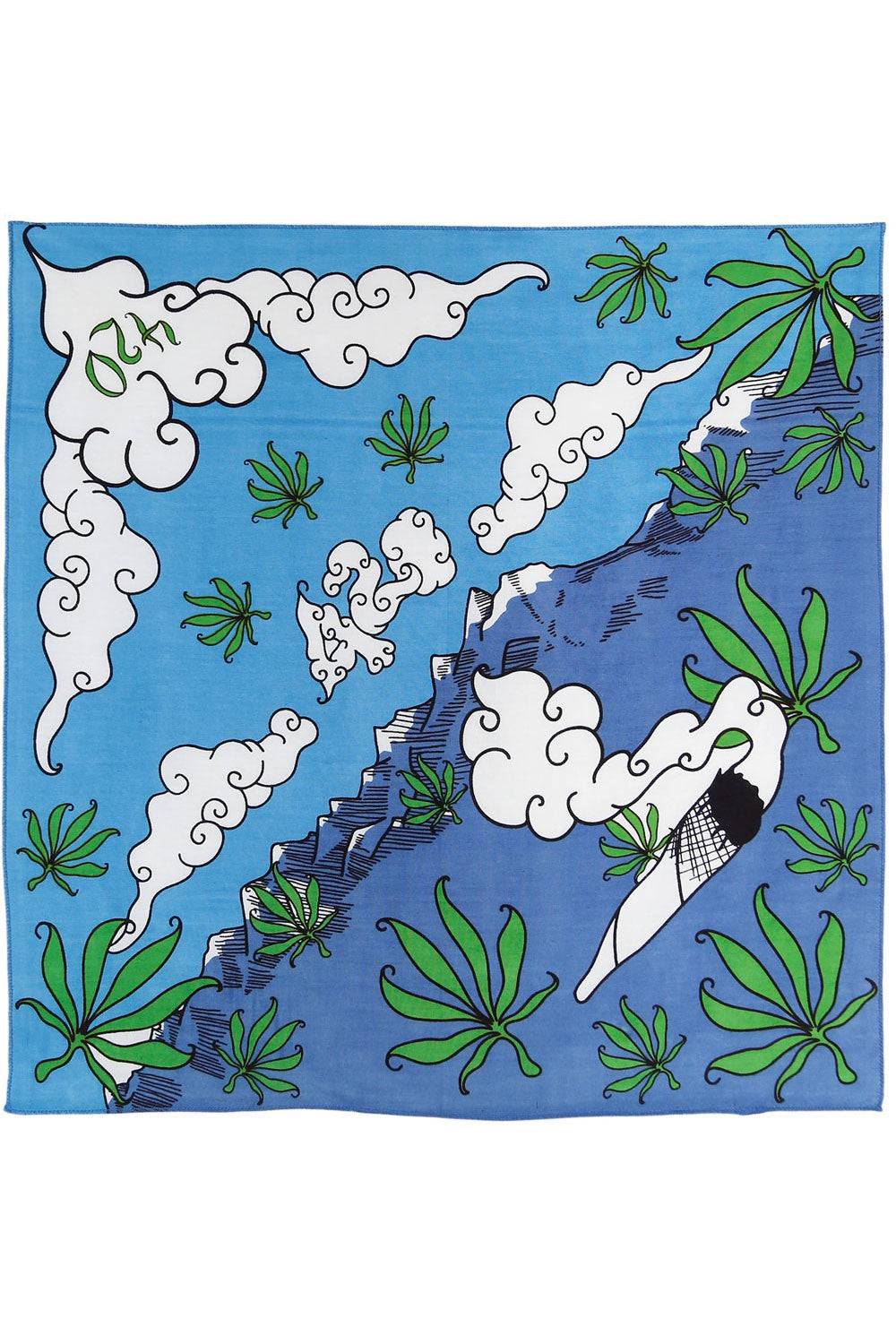 420 Mountains Bandana - HalfMoonMusic