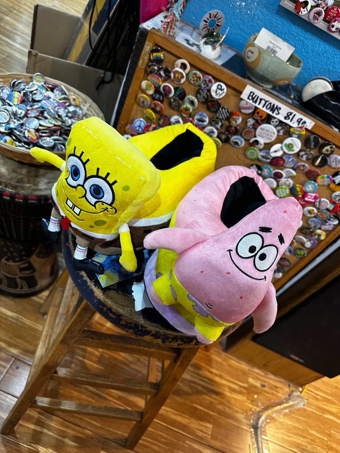 Spongebob & Patrick 3D Slippers