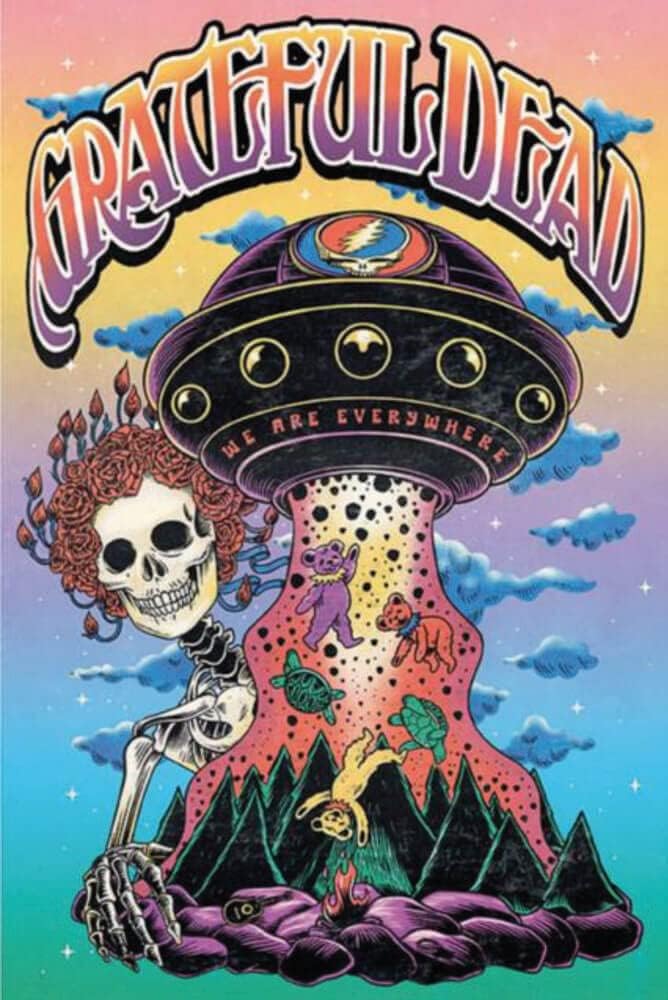 Grateful Dead Bertha UFO Poster