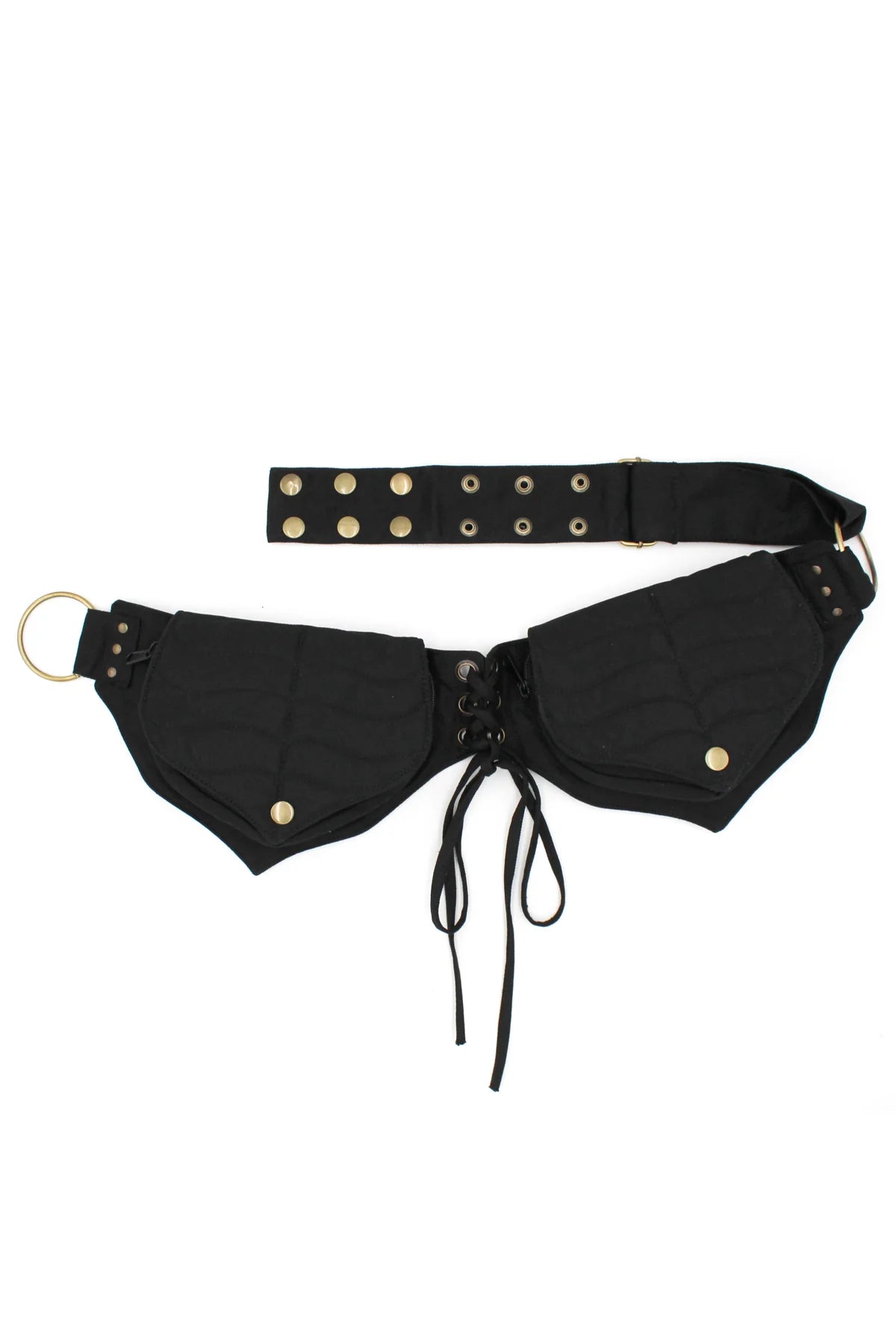 Two Leaf Belt Festival Bag
