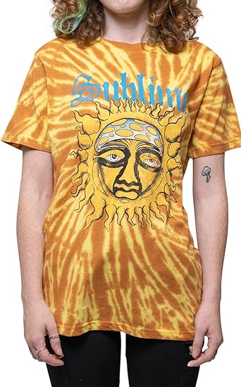 Men's Sublime Sun Face Tie-Dye T-Shirt