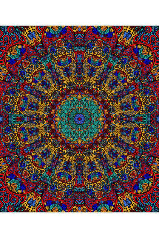 3-D Sun Burst Tapestry - HalfMoonMusic