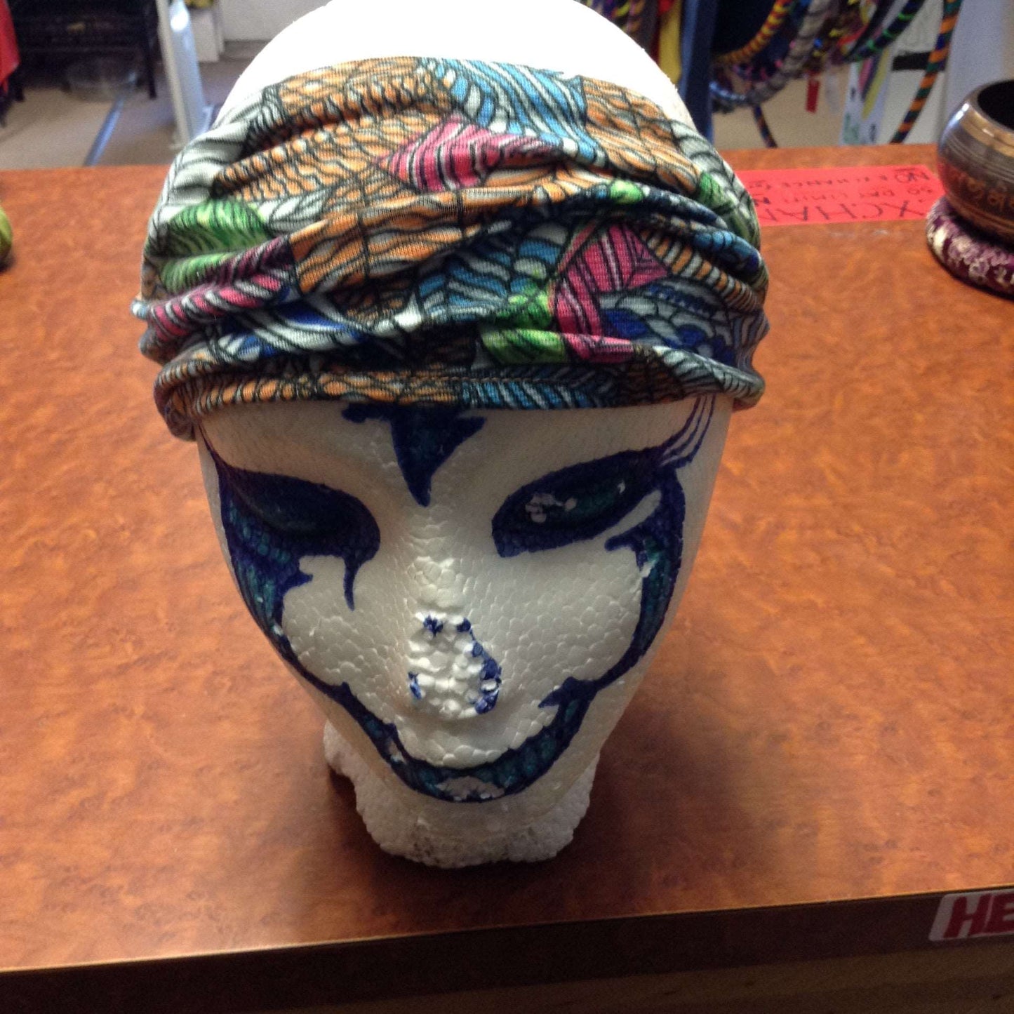 Assorted Print Lycra Headbands - HalfMoonMusic