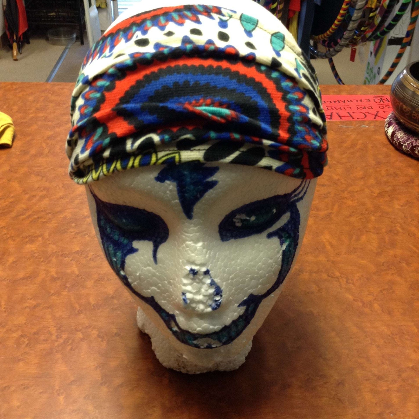 Assorted Print Lycra Headbands - HalfMoonMusic