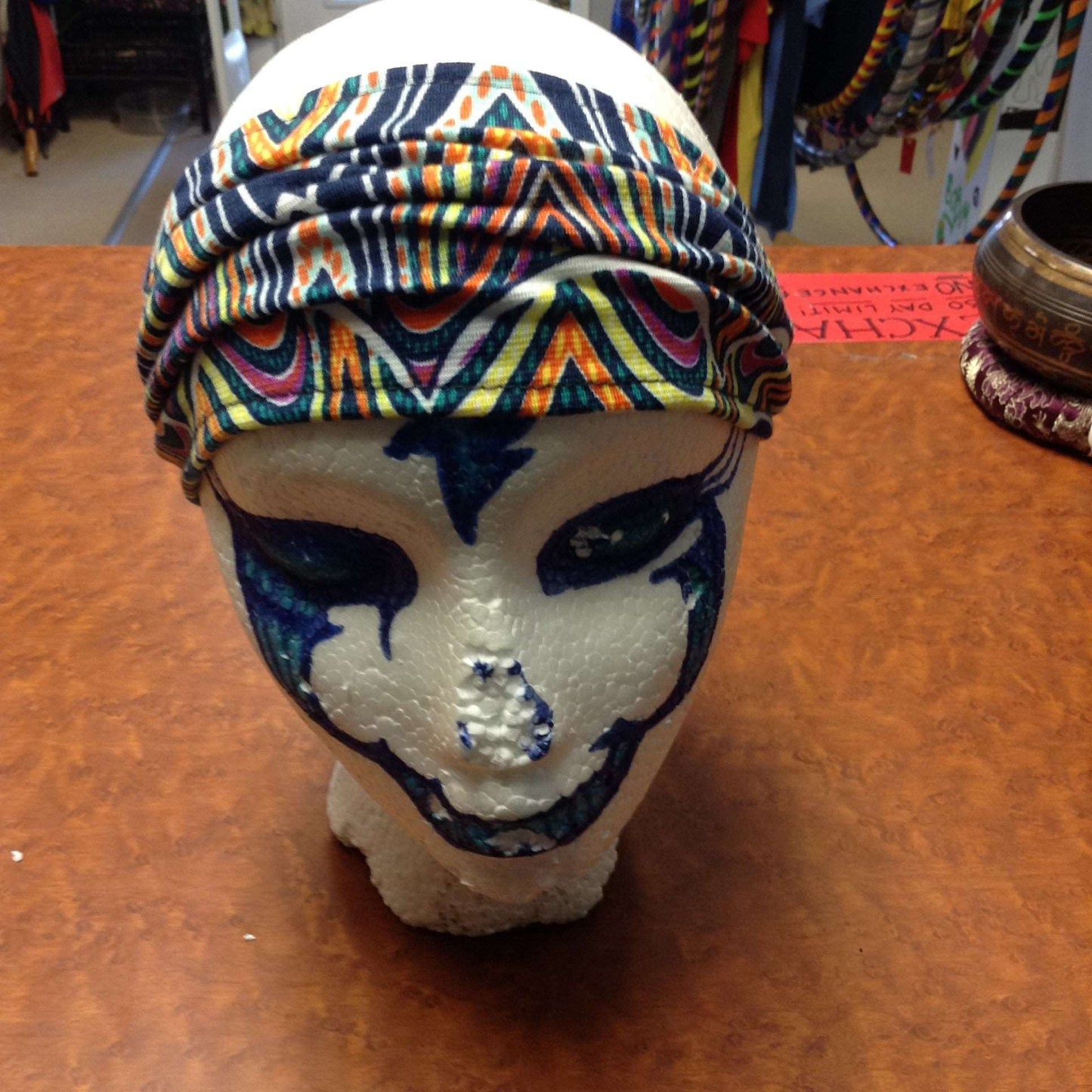 Assorted Print Lycra Headbands - HalfMoonMusic