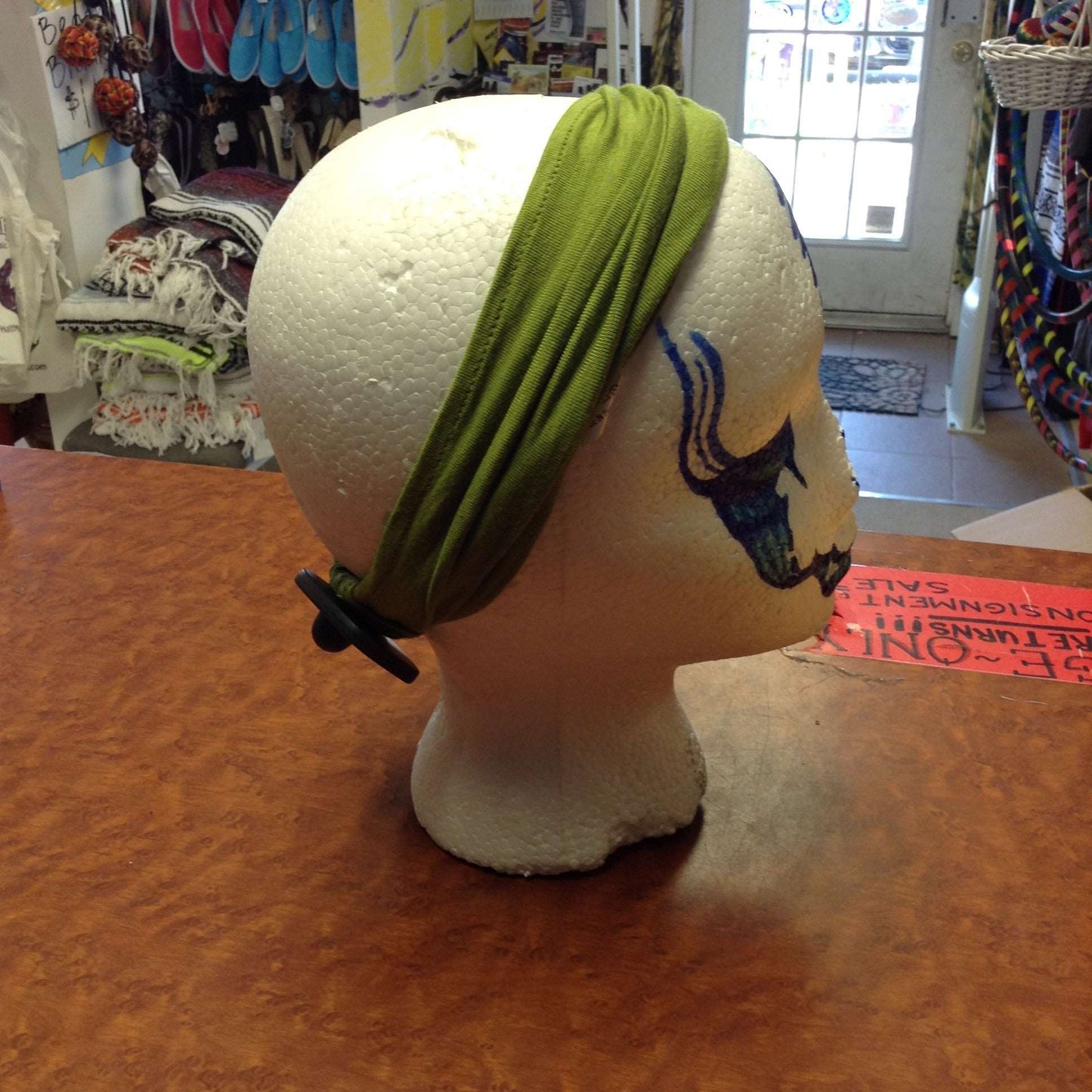 Assorted Solid Color Lycra Headbands - HalfMoonMusic