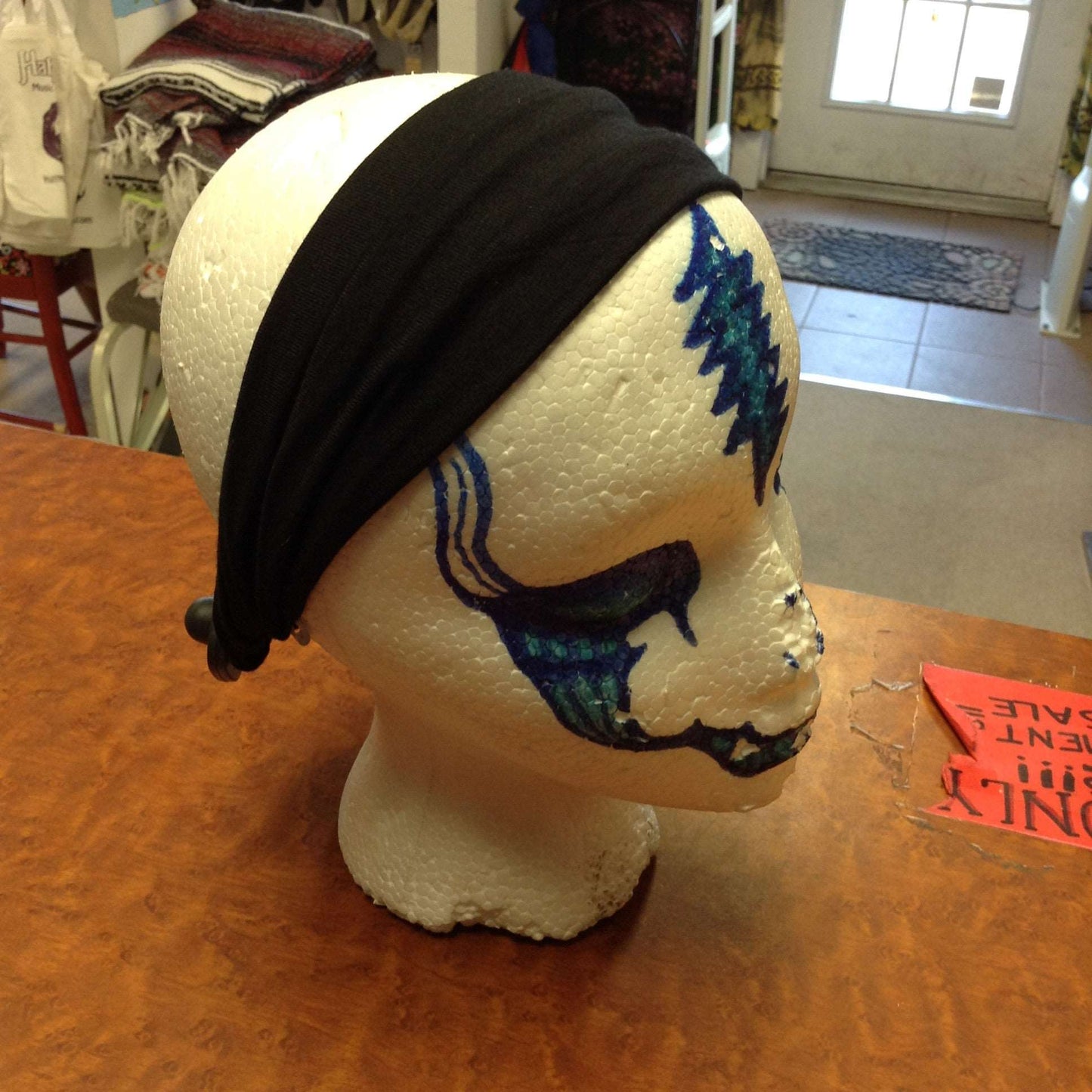 Assorted Solid Color Lycra Headbands - HalfMoonMusic