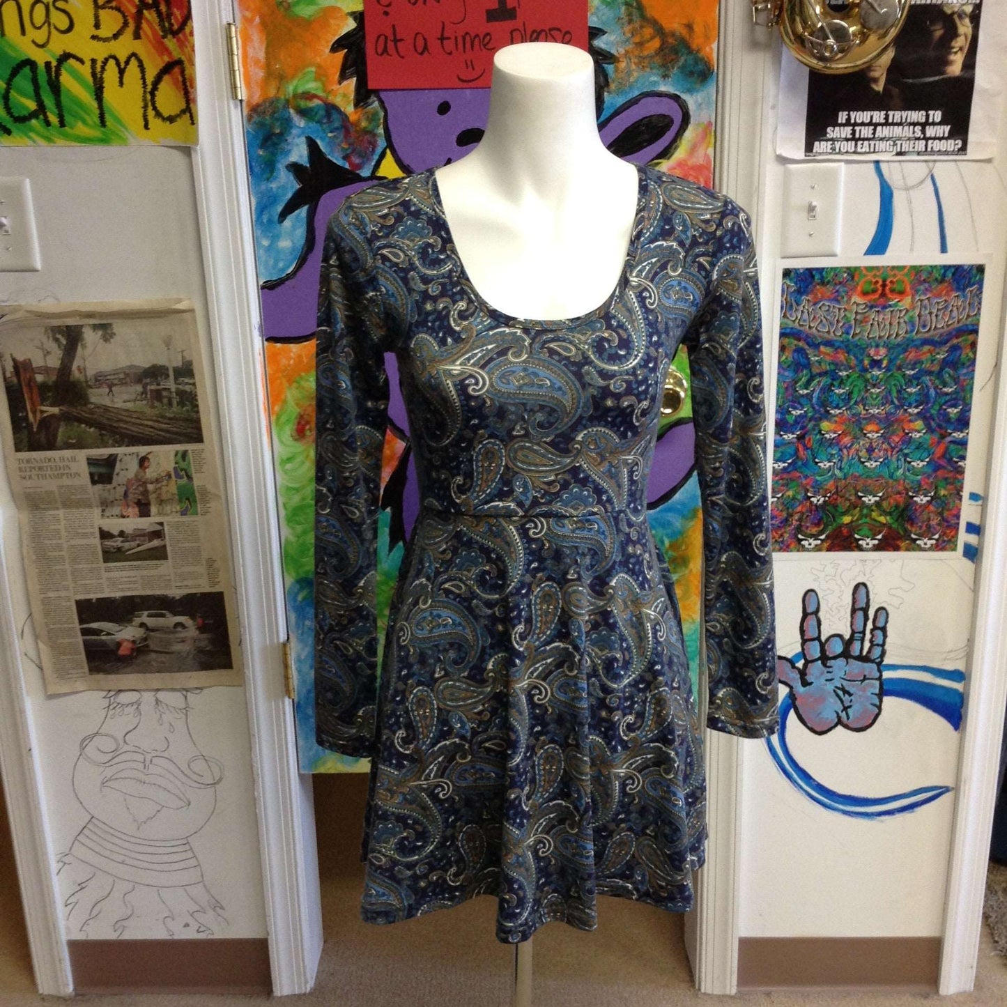 70's GO GO Dress - HalfMoonMusic