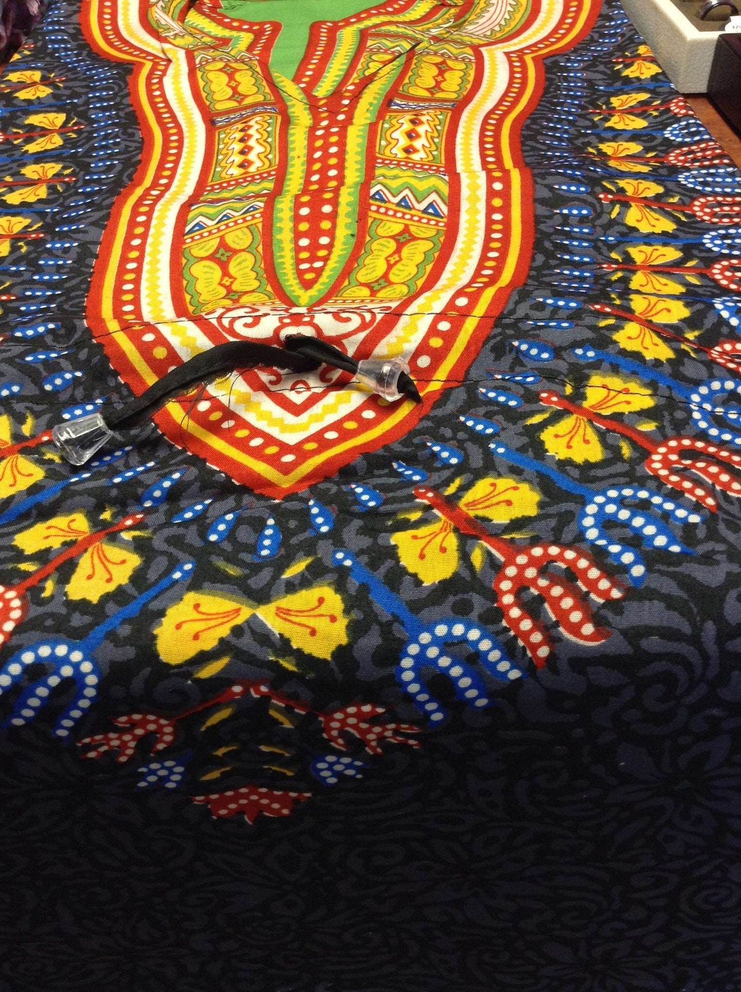 African Print Dashiki Dress - HalfMoonMusic