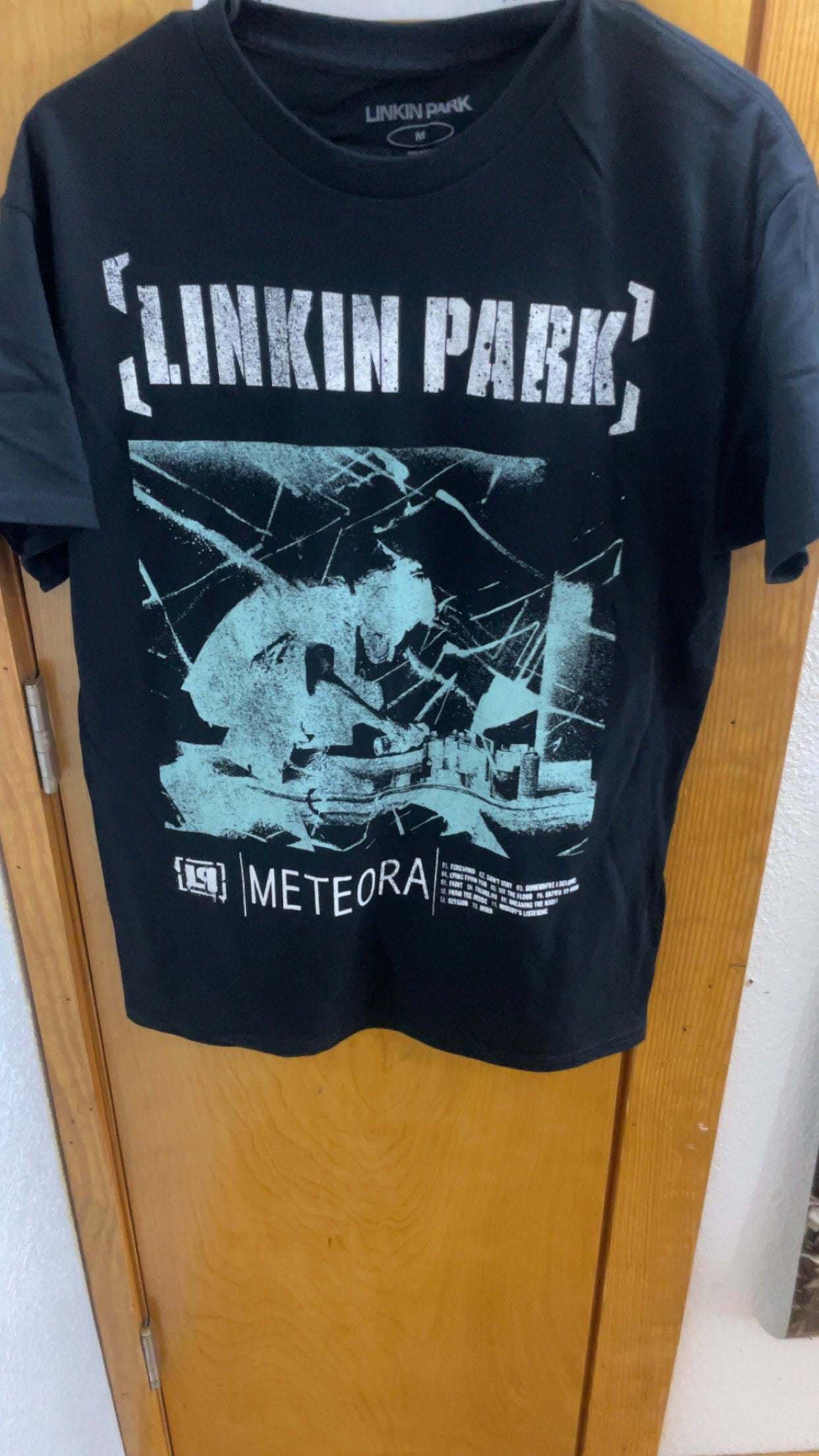 Unisex Linkin Park Meteora Spray Paint T-Shirt