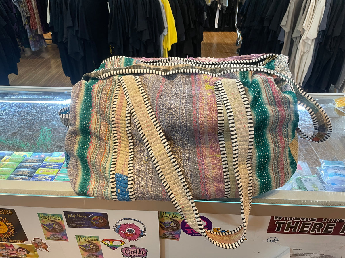 Pol Patchwork Duffle Bag