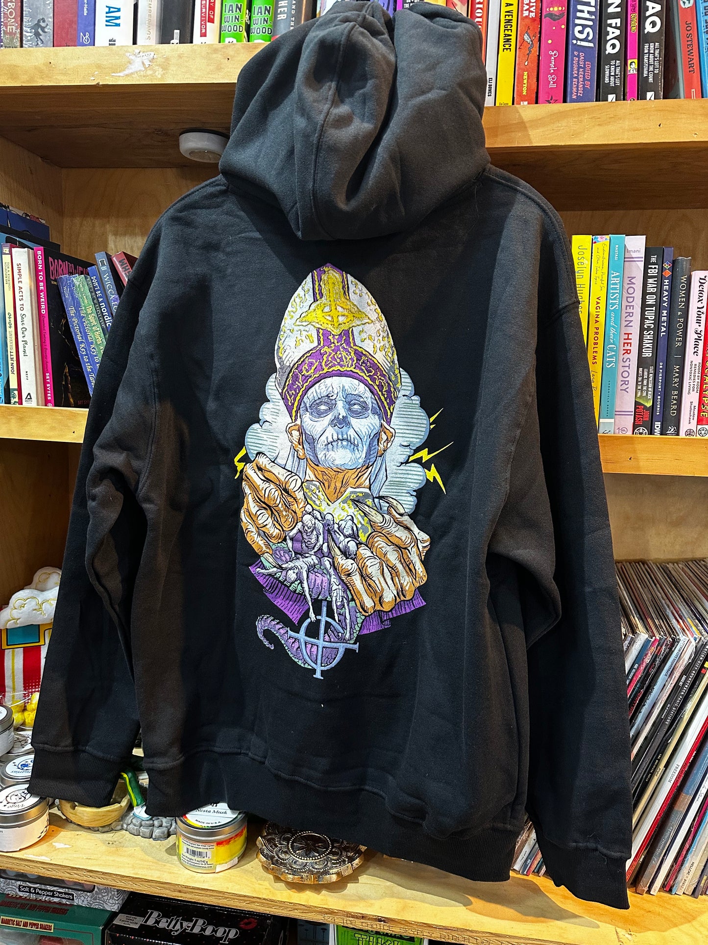 Men's Ghost Prayer Hands Hoodie