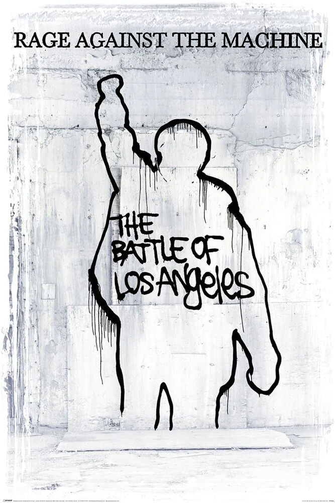 Rage Against The Machine Battle For Los Angelos Poster