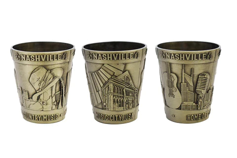 Nashville Pewter Shot Glass
