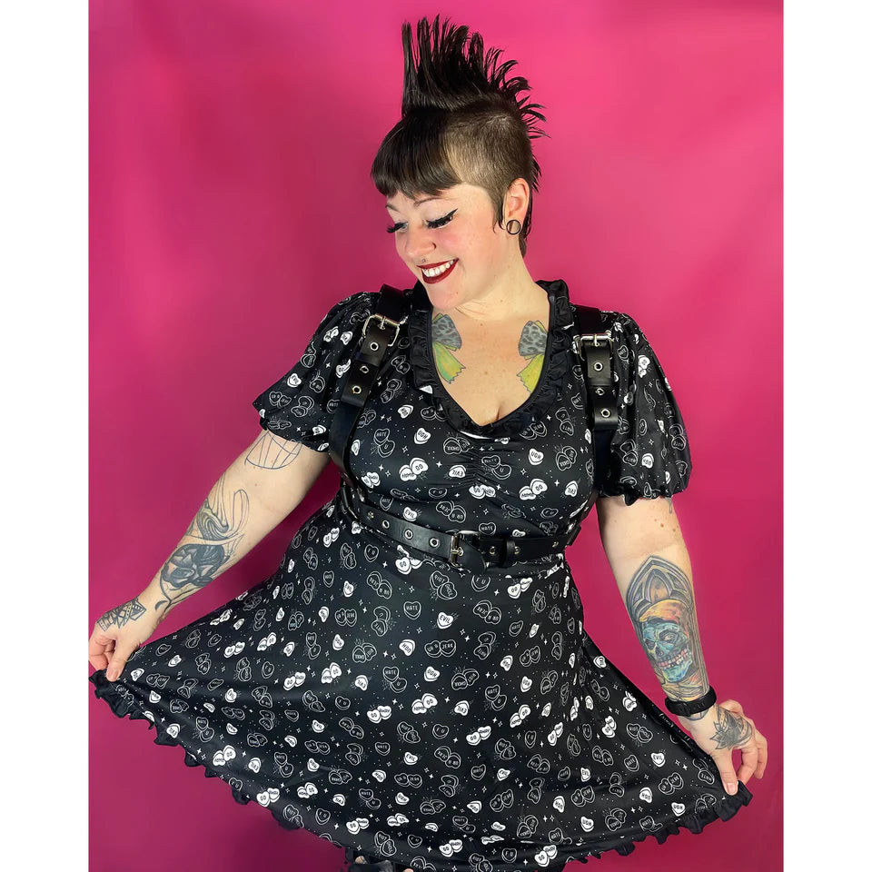 Sourpuss Rotten Hearts Betsy Dress