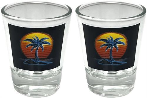 Neon Sunset Shotglass Set