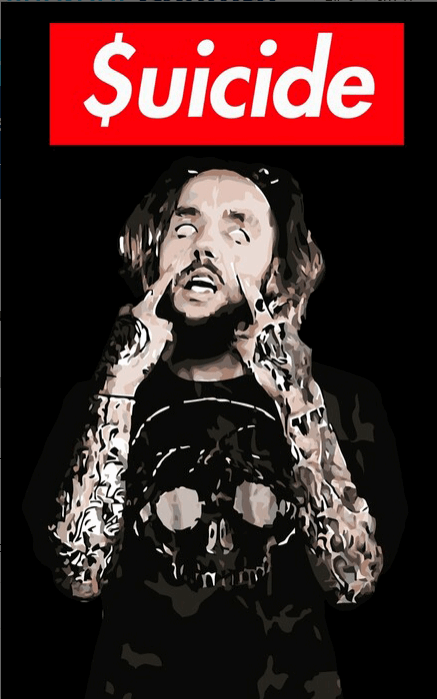 11x17 Suicide Boys Countertop Poster - HalfMoonMusic