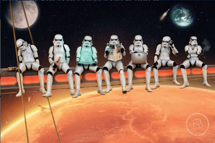 11x17 Stormtropper Countertop Poster - HalfMoonMusic