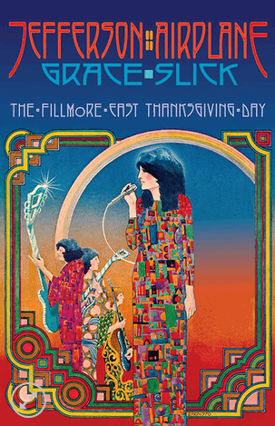 11x17 Jefferson Airplane Countertop Poster - HalfMoonMusic
