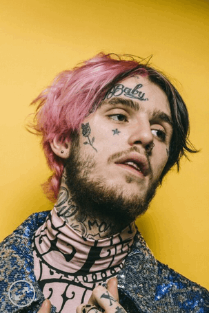 11x17 Lil Peep Countertop Poster - HalfMoonMusic