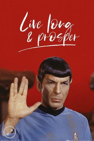 11x17 Star Trek Countertop Poster - HalfMoonMusic