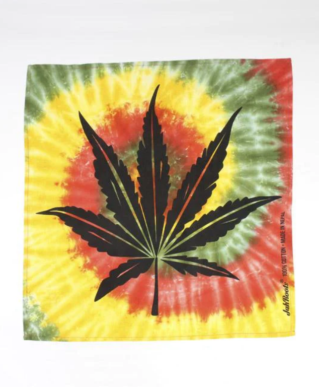Rasta Print Bandana - HalfMoonMusic
