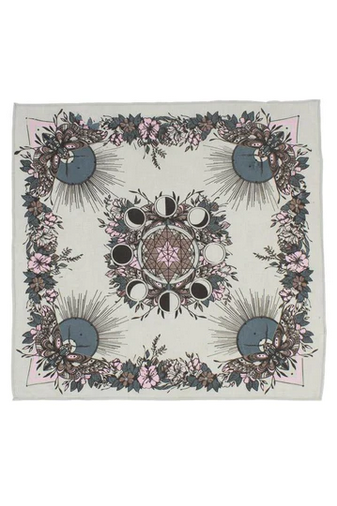 Boho Moth Bandana - HalfMoonMusic