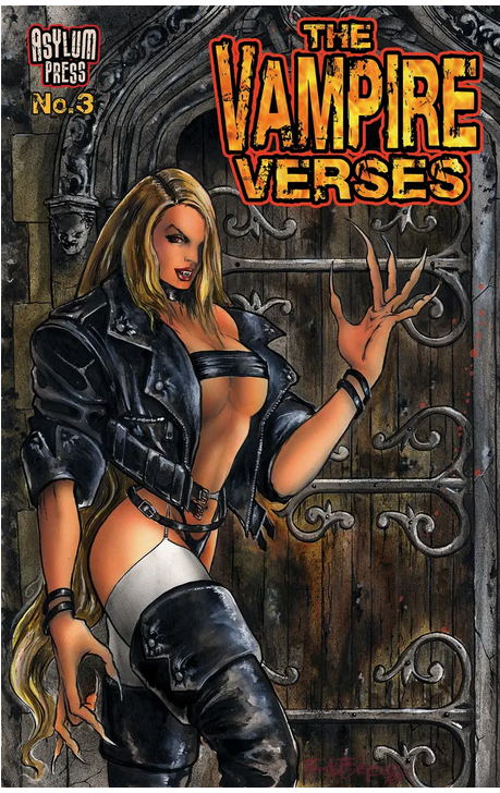 The Vampire Versus No. 3 Signed Comic Book - HalfMoonMusic