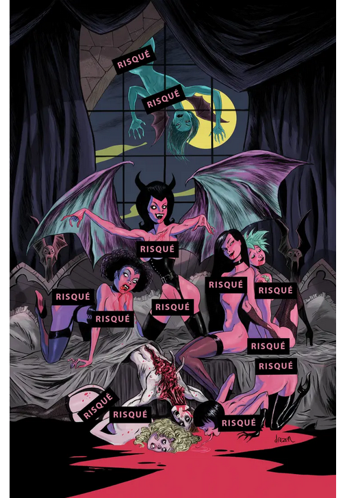Vampires Blood Shot One-Shot Cover D Comic Book - HalfMoonMusic