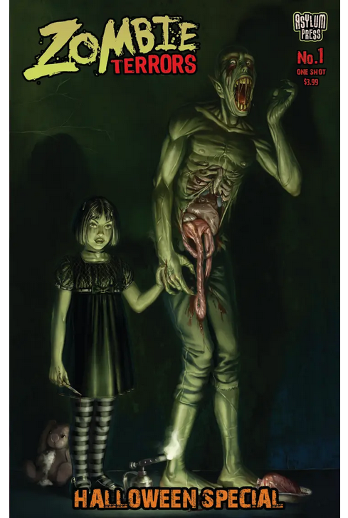 Zombie Terrors No. 1 Comic Book - HalfMoonMusic