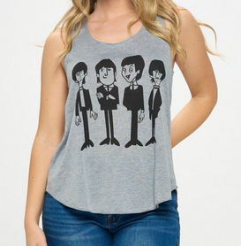 Women's Four Dudes Tank Top - HalfMoonMusic