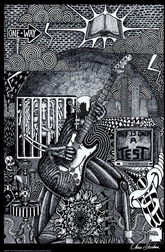 This Is Only A Test - Chris Sheehan Signature Edition Poster - HalfMoonMusic