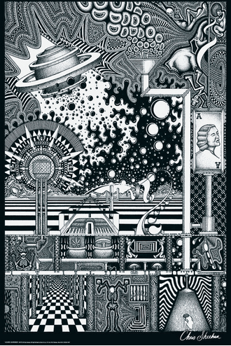 Acquired Awareness - Chris Sheehan Signature Edition Poster - HalfMoonMusic