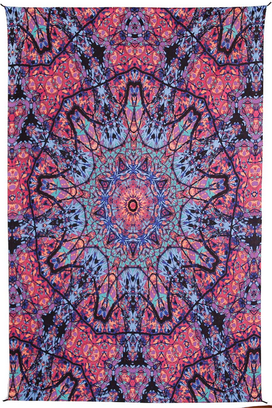 Kaliedo-Trip Trippy Pattern Tapestry - HalfMoonMusic