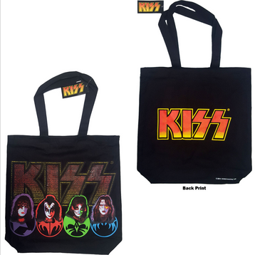 KISS Cotton Tote Bag - HalfMoonMusic
