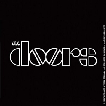 The Doors Logo Cork Coasters - HalfMoonMusic