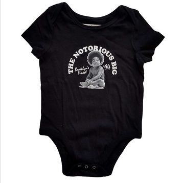 Biggie Smalls Notorious BIG Baby Onesie - HalfMoonMusic