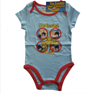The Beatles Yellow Submarine Portholes Onesie - HalfMoonMusic