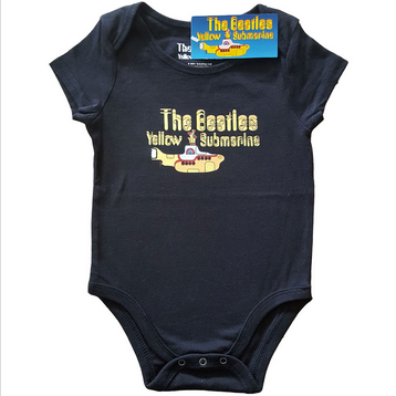 The Beatles Yellow Submarine Logo Onesie - HalfMoonMusic