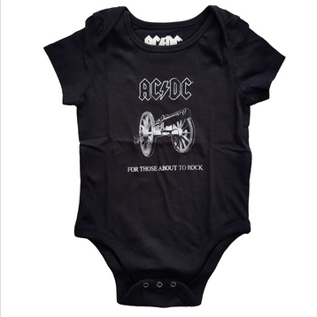 AC/DC About To Rock Onesie - HalfMoonMusic