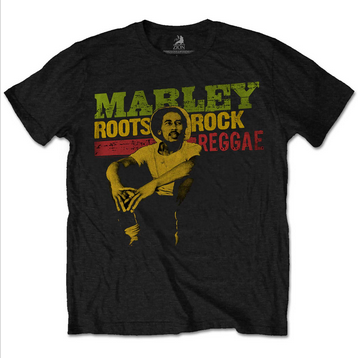 Bob Marley Youth Roots Rock Reggae T-Shirt - HalfMoonMusic