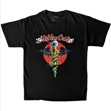 Motley Crue Youth Feelgood Circle T-Shirt - HalfMoonMusic