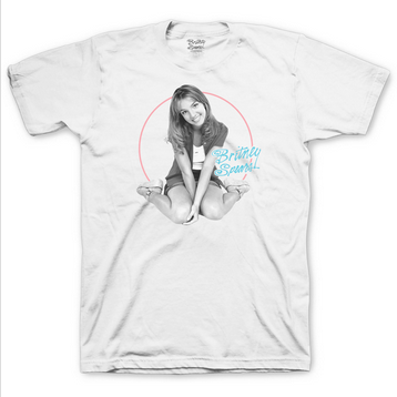 Men's Britney Spears Classic Circle T-Shirt - HalfMoonMusic