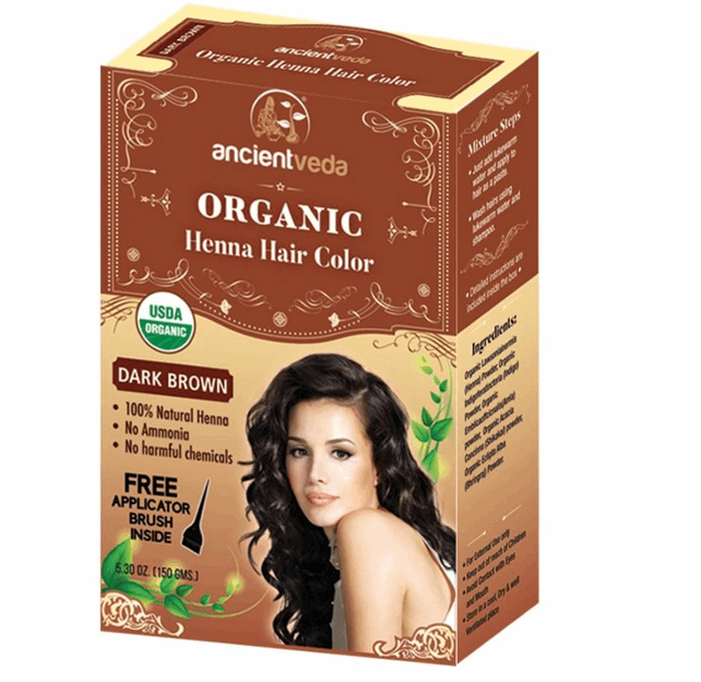 Ancient Veda Henna Hair Color - HalfMoonMusic