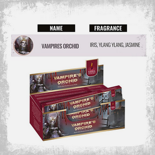 Vampires Orchid Natural Incese - HalfMoonMusic