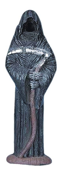 Grim Reaper Incense Stick and Cone Burner 12" - HalfMoonMusic